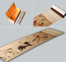 秦都馆藏书画复制博物馆书画复制服务