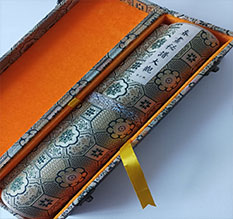 秦都书画装裱案例